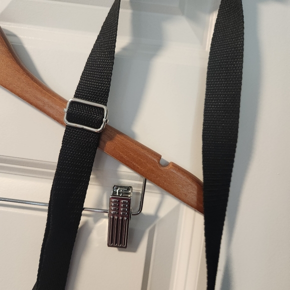 Blue and Yellow Paisley Crossbody Purse Medium - Picture 3 of 5